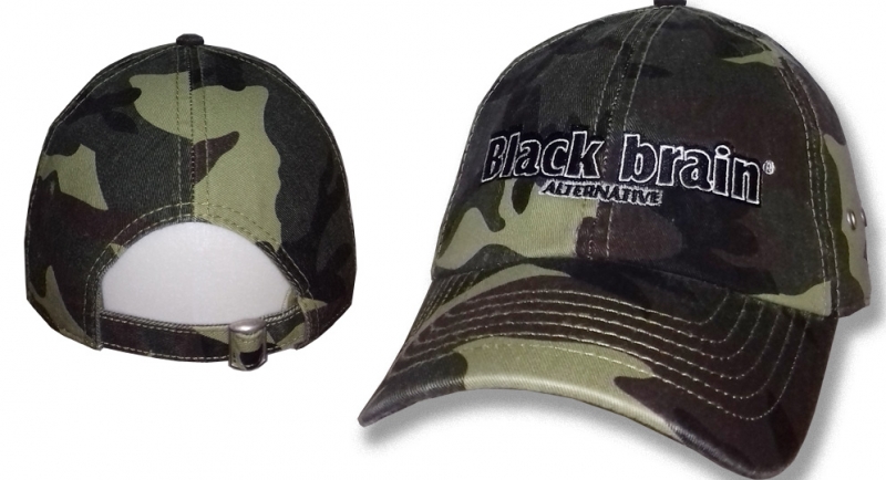 CAP BLACK BRAIN CAMO CLASSIC 