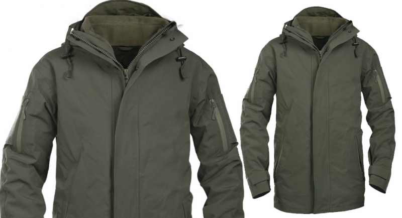 CHECK POINT PARKA OLIVE Jackets