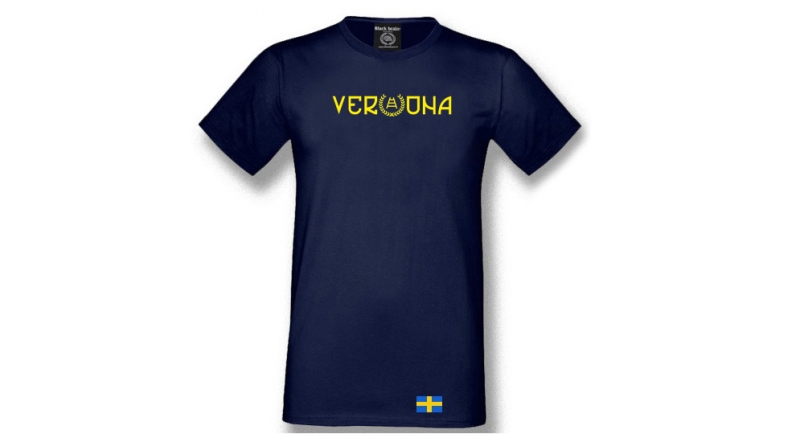 T-SHIRT ALLORO SCALA VERONA BANDIERA T-shirts