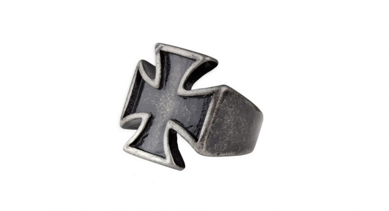 RING IRON CROSS AGED Extras