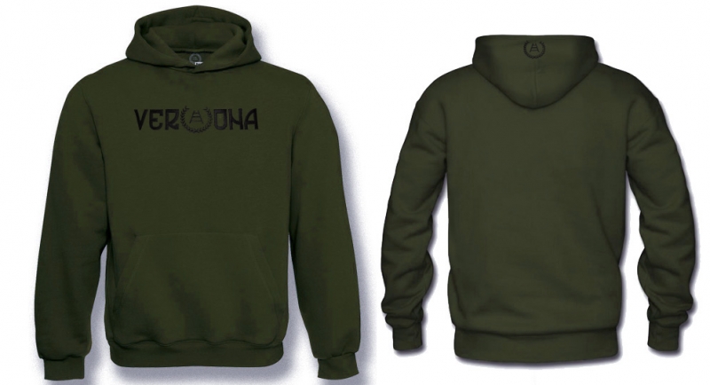 HOODY VERONA ALLORO SCALA OLIVA Sweaters & Hoodies