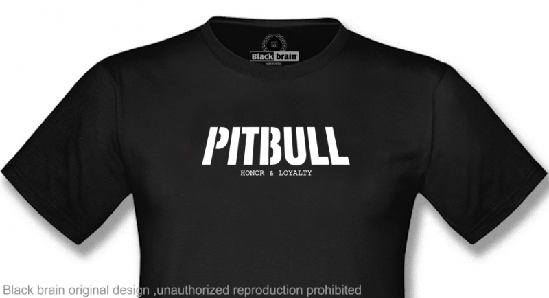 T-SHIRT PITBULL HONOR &LOYALTY T-shirts