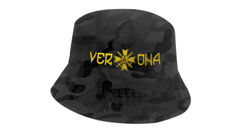 FISHERMAN HAT DARK CAMO VERONA DECORATION 