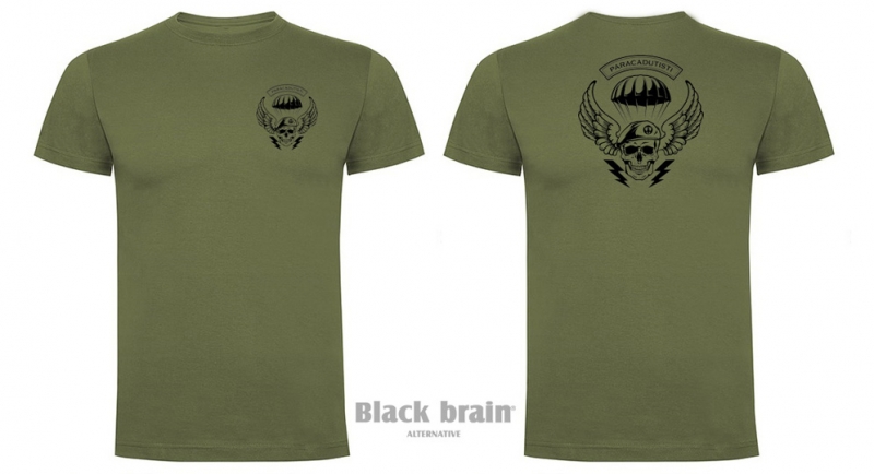 T-SHIRT PARACADUTISTI OLIVA T-shirts