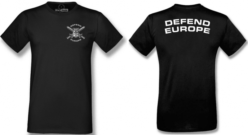 T-SHIRT DEFEND EUROPE SWORDS T-shirts