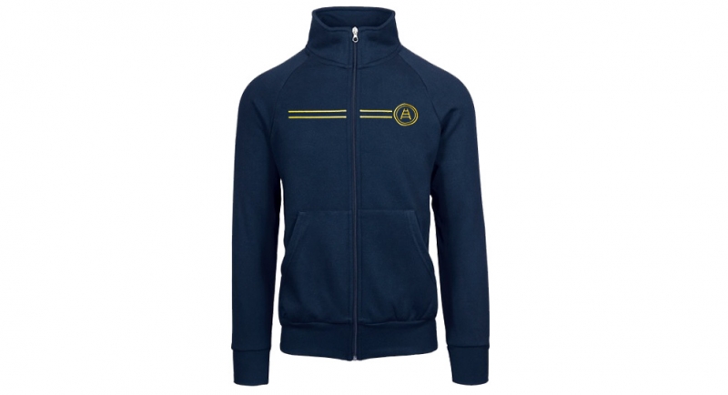SWEAT FULL ZIP JACKET SCAL CERCHIO DUE LINEE Sweaters & Hoodies