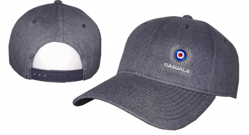 CAP CASUALS DENIM GREY Caps