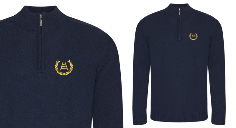 PULLOVER ZIP-NECK ALLORO SCALA Polos Pullovers Shirts