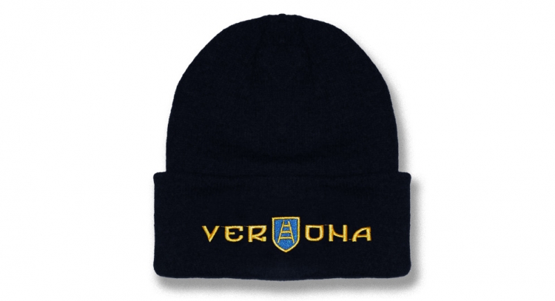 CUFFIA CON RISVOLTO VERONA SCUDO SCALA Caps