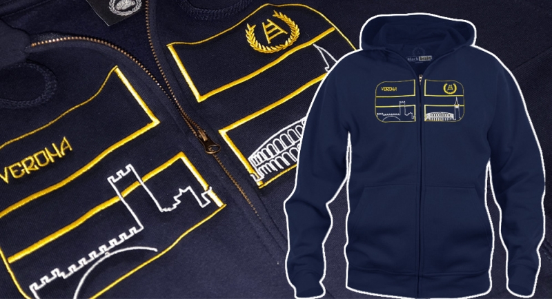 HOODY ZIP VERONA PANORAMA Sweaters & Hoodies