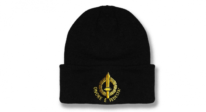 BEANIE GLADIO ONORE E FEDELTA' Caps