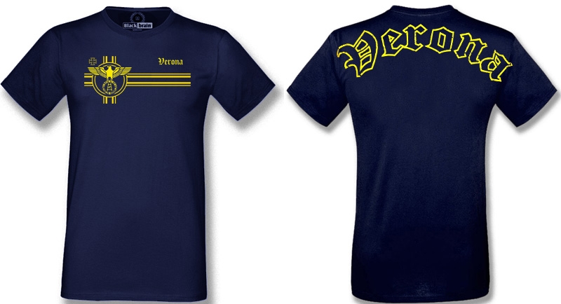 T-SHIRT AQUILA FLAG VERONA T-shirts