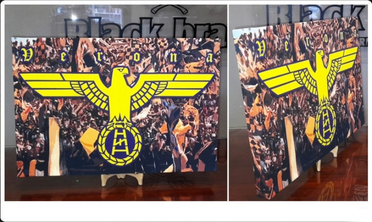 TELA DA PARETE AQUILA VERONA Flags and Canvas