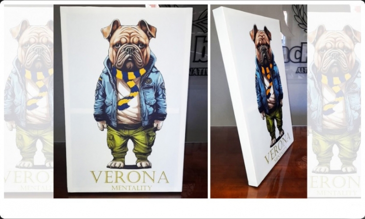 TELA DA PARETE VERONA MENTALITY Flags and Canvas