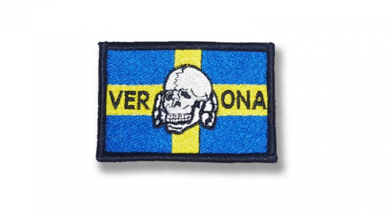 PATCH VERONA CROCE SKULL Patches
