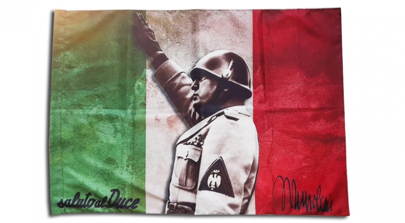 FLAG SALUTO AL DUCE Flags and Canvas