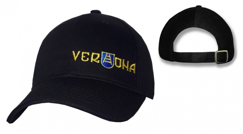 CAP VERONA SCUDO SCALA LATO NERO Caps