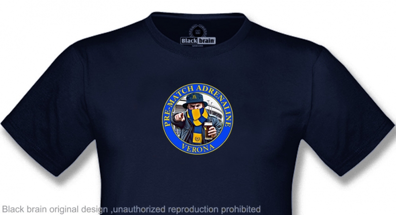 T-SHIRT PRE-MATCH ADRENALINE - VERONA T-shirts