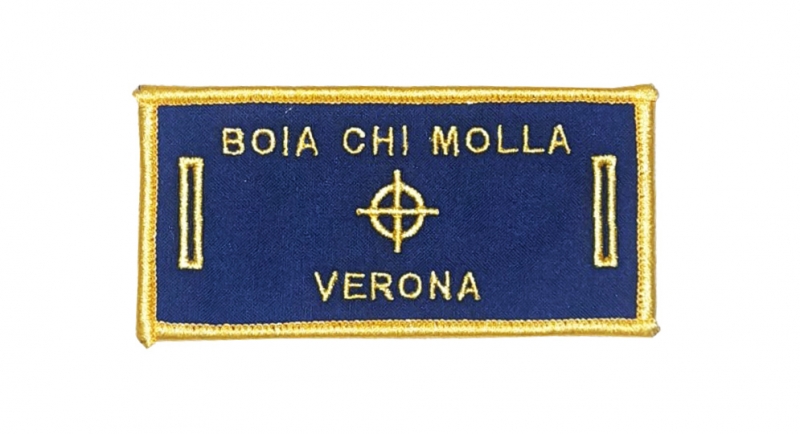 PATCH BOIA CHI MOLLA VERONA LABEL FOR BUTTONS Patches