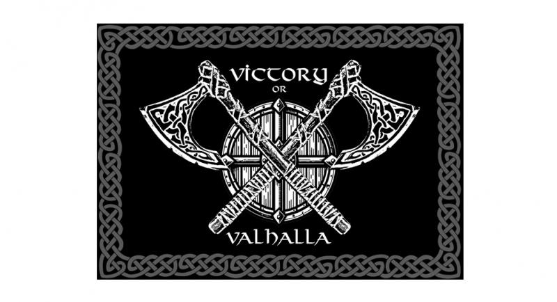 FLAG VICTORY OR VALHALLA Flags and Canvas