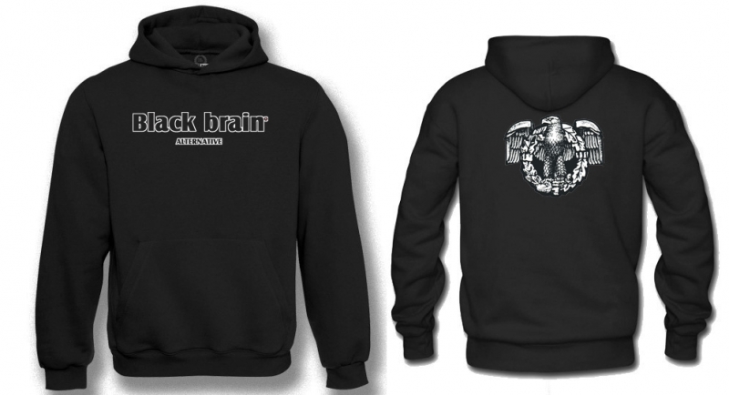 HOODY BLACK BRAIN EAGLE Sweaters & Hoodies