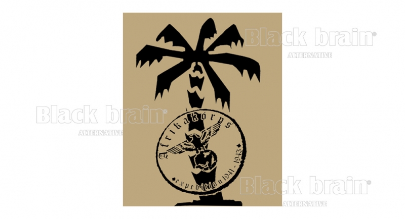 STICKER AFRIKAKORPS STAMP Pins & Stickers