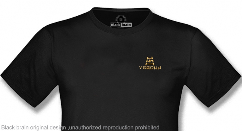 T-SHIRT VERONA SCALA RUNA FILO D'ORO T-shirts