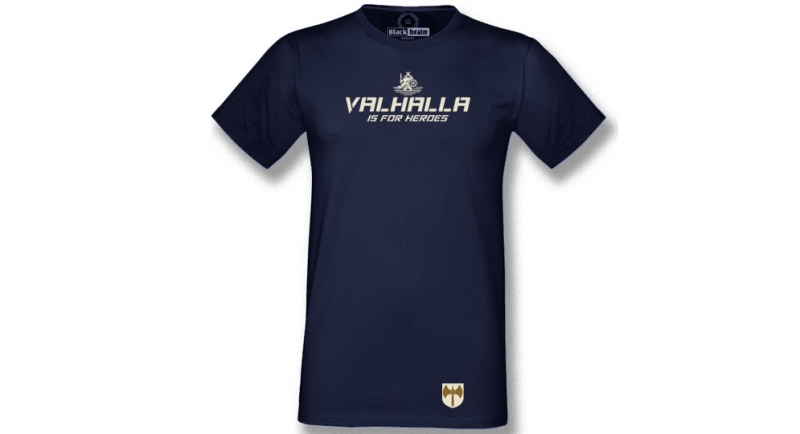 T-SHIRT VALHALLA IS FOR HEROES T-shirts