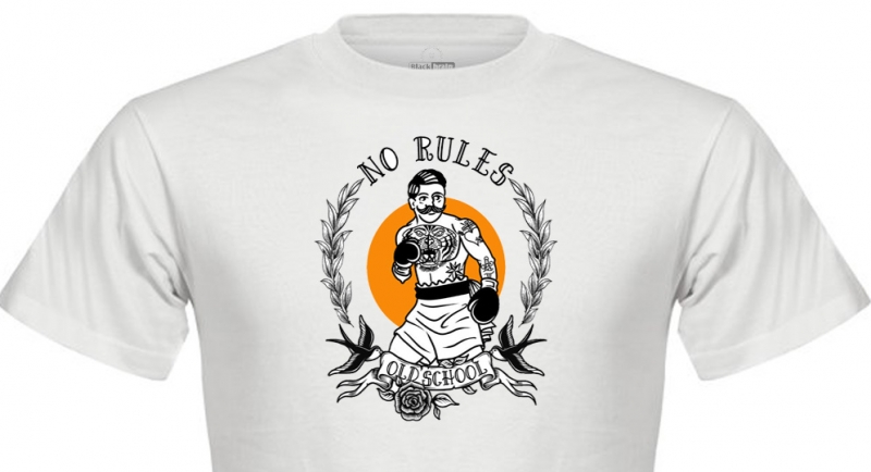 T-SHIRT NO-RULES OLD SCHOOL T-shirts