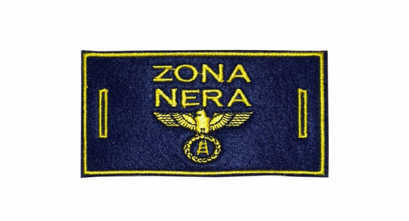 PATCH ZONA NERA LABEL FO BUTTONS Patches