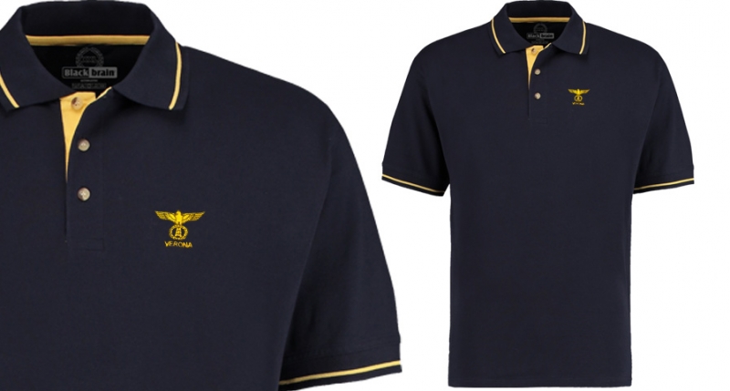 POLO GIALLOBLU VERONA AQUILETTA Polos Pullovers Shirts