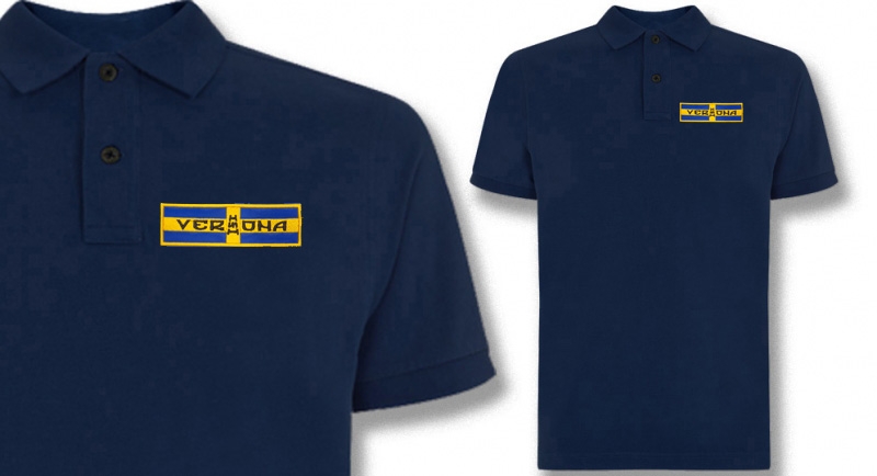POLO VERONA SCALA RUNA BANDIERA CROCE Polos Pullovers Shirts