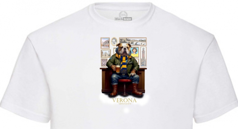 T-SHIRT VERONA MENTALITY THE PUB BIANCA T-shirts