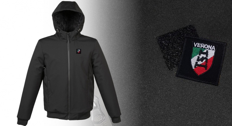 JACKET LONDON BLACK VERONA SCUDO TRICOLORE Jackets
