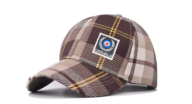 CAP TARTAN BROWN CASUALS Caps