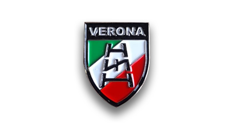 PIN SCUDO VERONA TRICOLORE Pins & Stickers